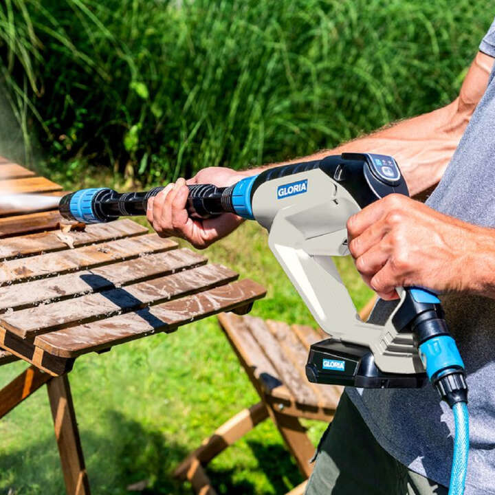 GLORIA MultiJet li-on 18V Bosch Power4all Set